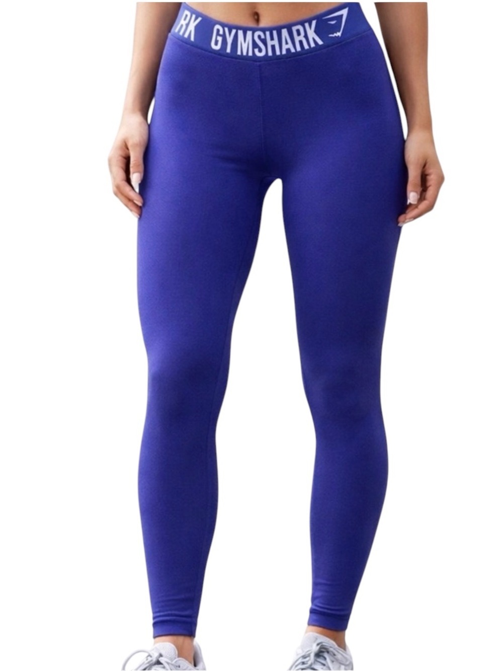 Gymshark Purple Leggings, thick waistband, Size M